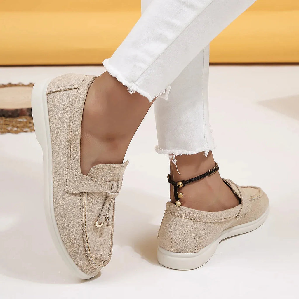 Mocassins Confortables de Luxe en Daim