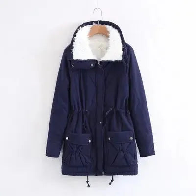 Parka Hiver Doublée en Peluche