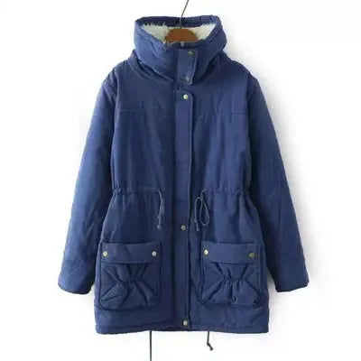 Parka Hiver Doublée en Peluche