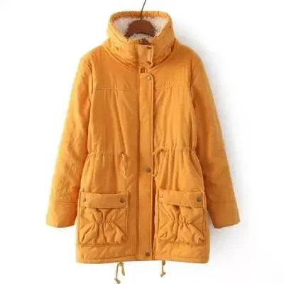 Parka Hiver Doublée en Peluche