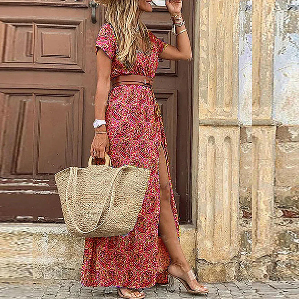 Robe Maxi Excentrique pour Femmes