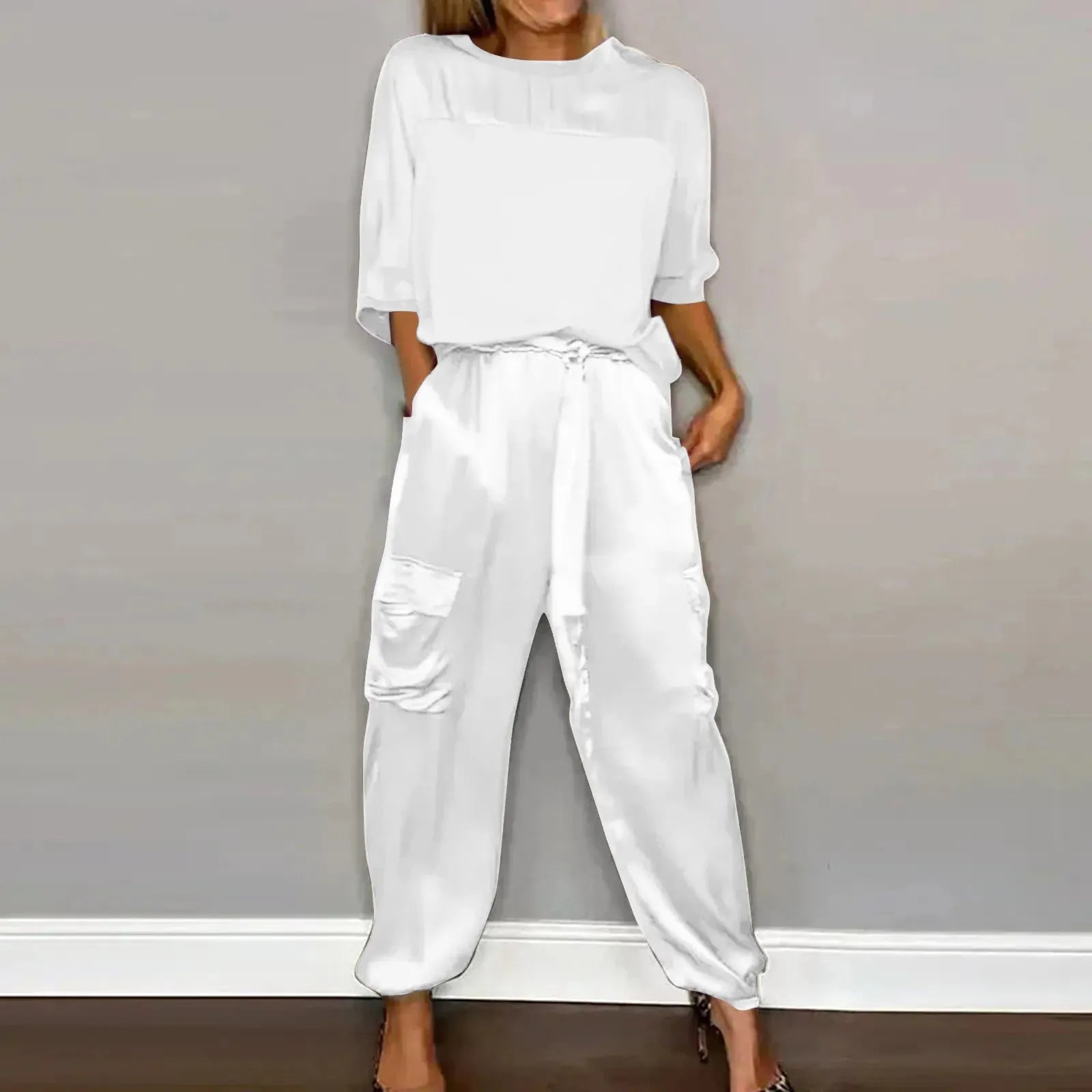 Satin Ensemble lounge deux pièces
