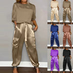 Satin Ensemble lounge deux pièces