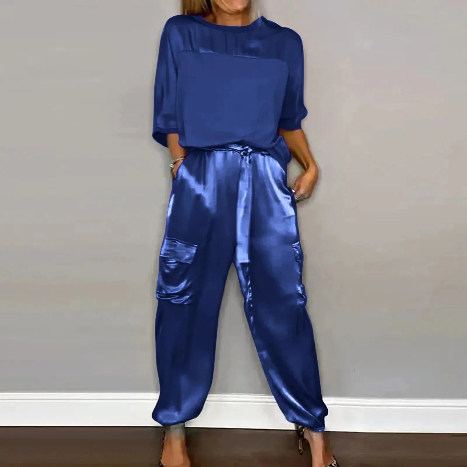 Satin Ensemble lounge deux pièces