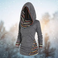 Sweat à Capuche Tribal Décontracté