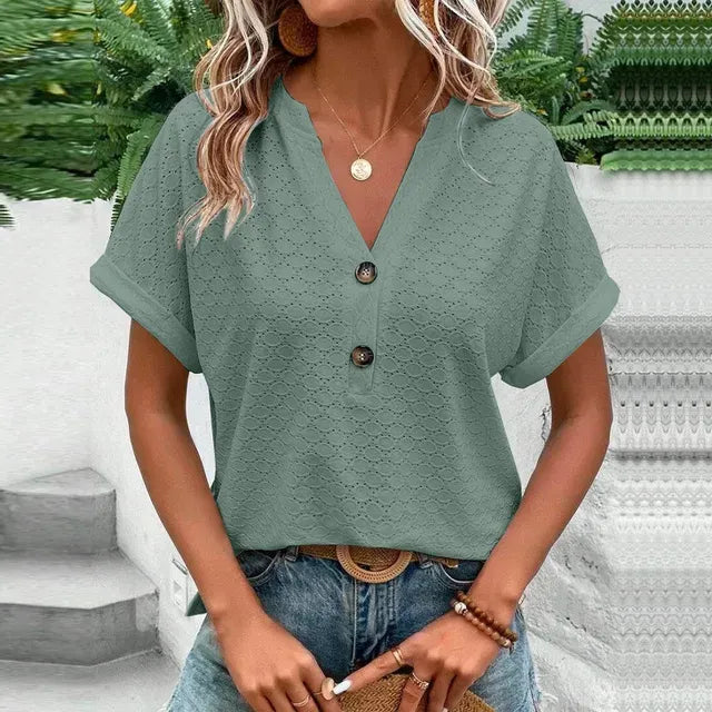Top en maille ample