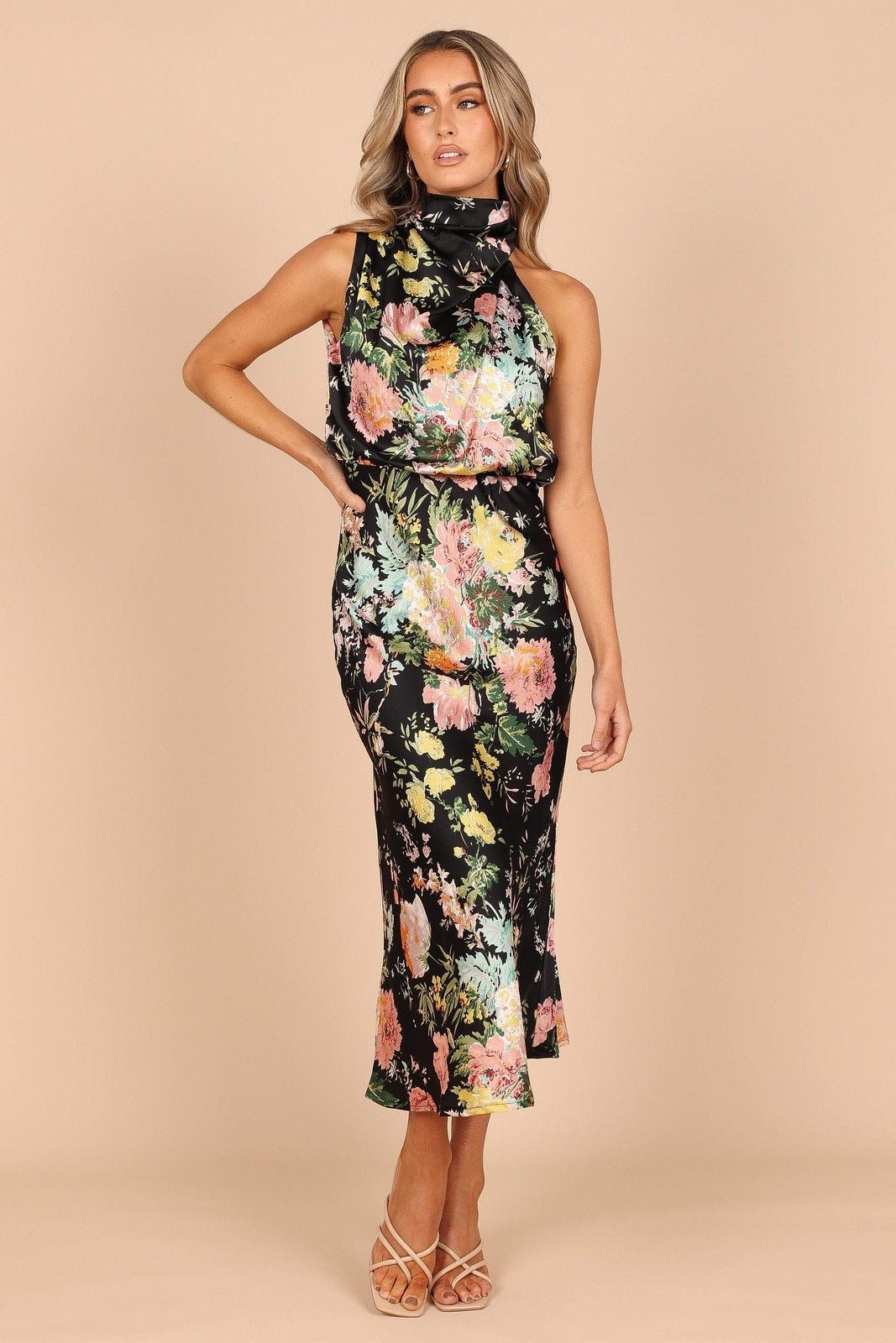 Pauline Laurent® | Robe midi dos nu