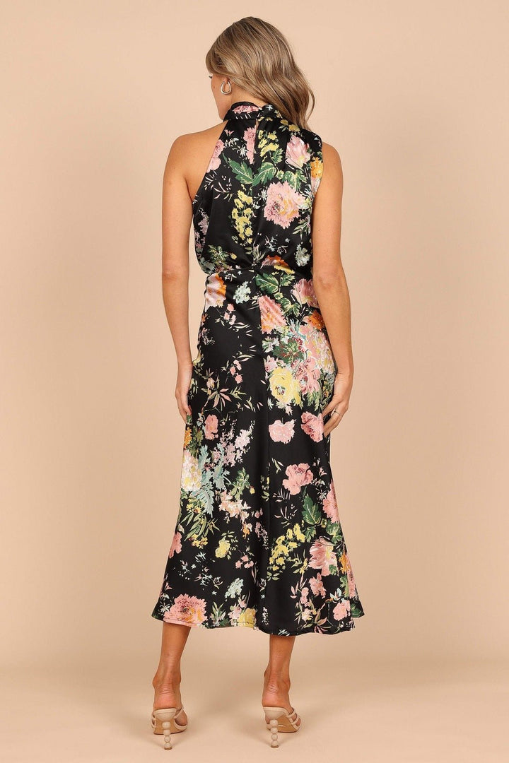Pauline Laurent® | Robe midi dos nu