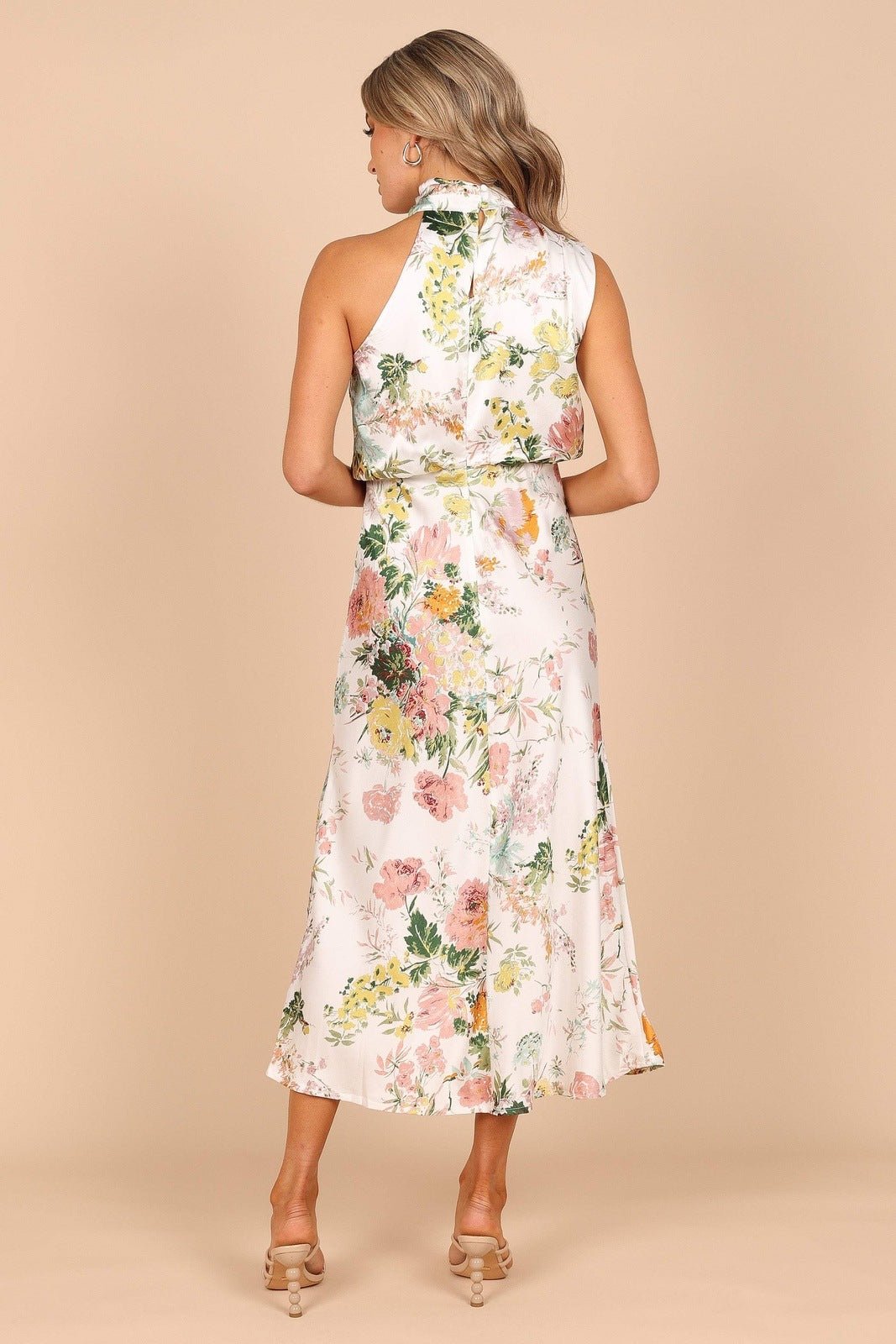Pauline Laurent® | Robe midi dos nu