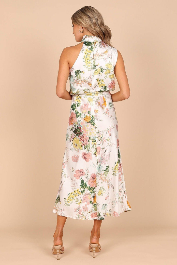 Pauline Laurent® | Robe midi dos nu