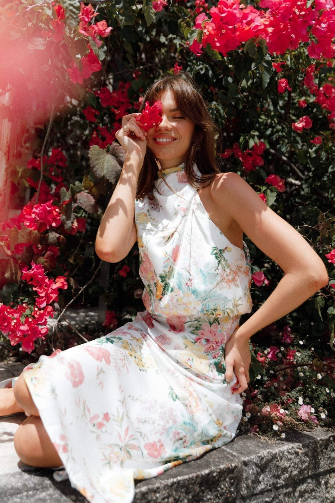 Pauline Laurent® | Robe midi dos nu