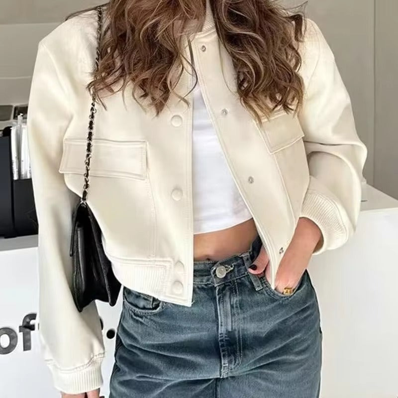 Veste Bombardier Vintage Femme