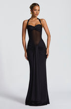 Robe Maxi Vixen sans Manches à Col V