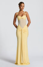 Robe Maxi Vixen sans Manches à Col V