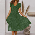 Robe d'été chic pour femme en tissu léger - Disponible en 7 couleurs
