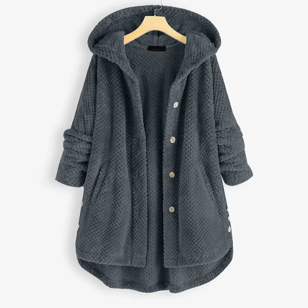 Léa Blanchet | Veste polaire avec capuche