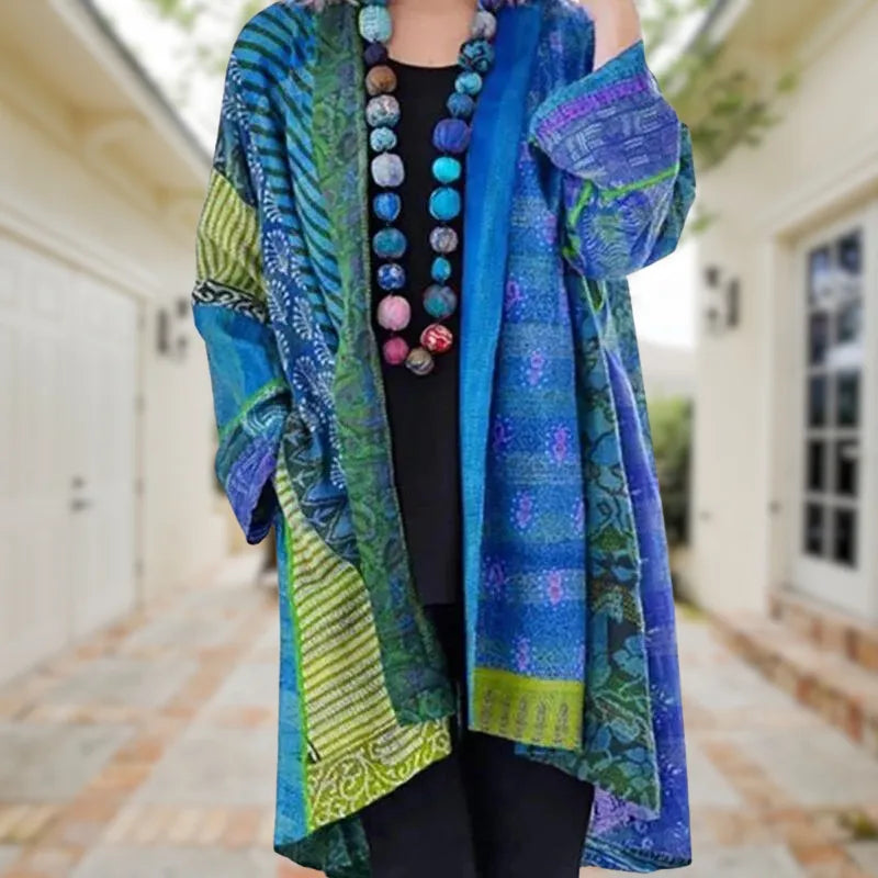 Manteau coloré et à la mode