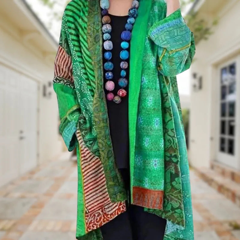 Manteau coloré et à la mode