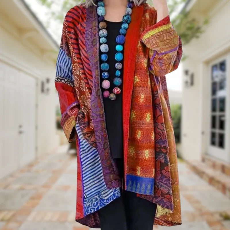 Manteau coloré et à la mode